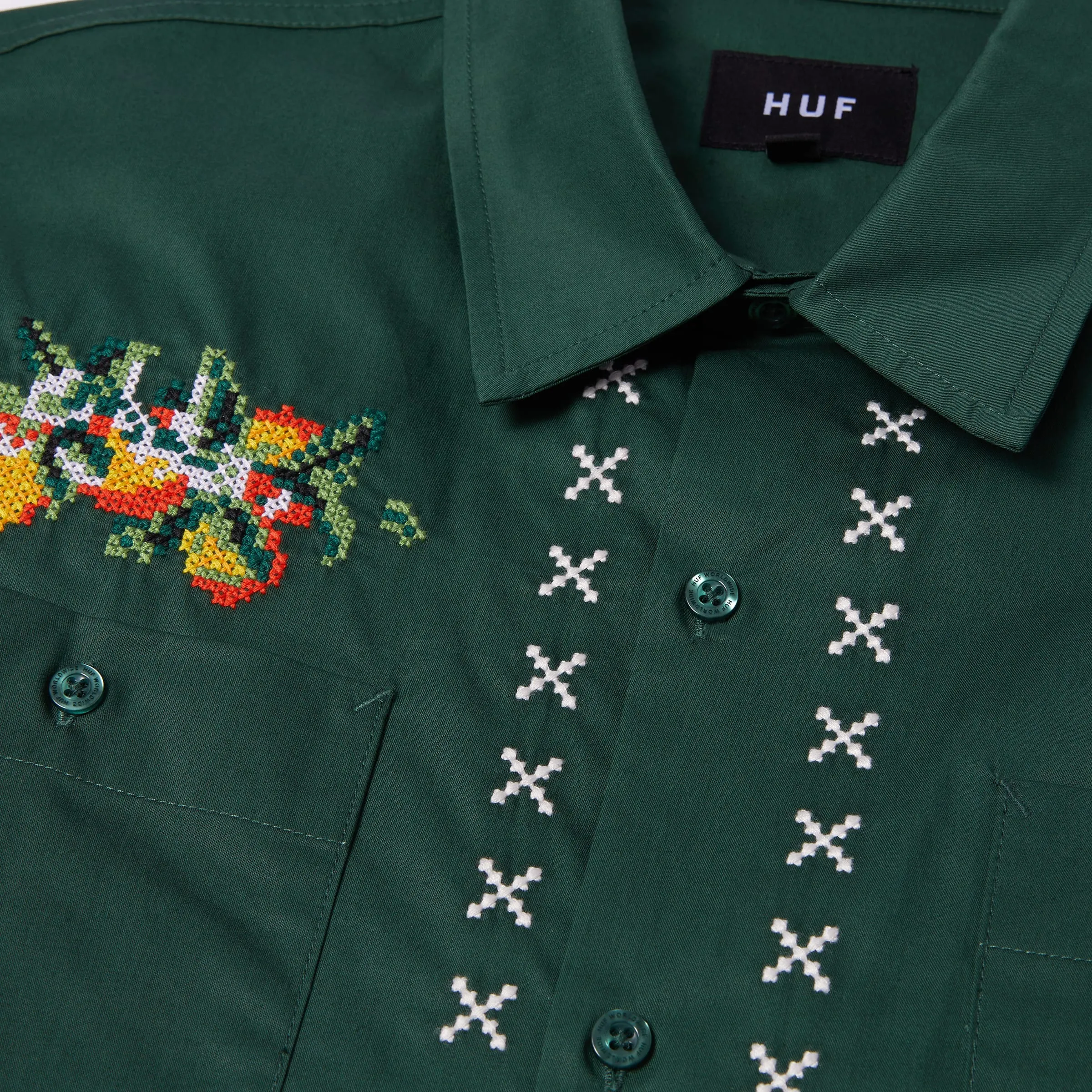 HUF x Midnight Organic Pomona Work Shirt