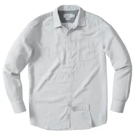 Ibiza Linen Shirt - Glacier Gray