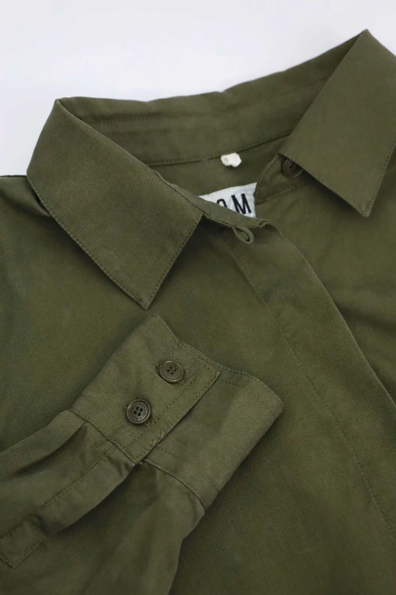 KENJI - Tencel Shirt Khaki