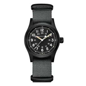 Khaki Field Mechanical Black PVD Case