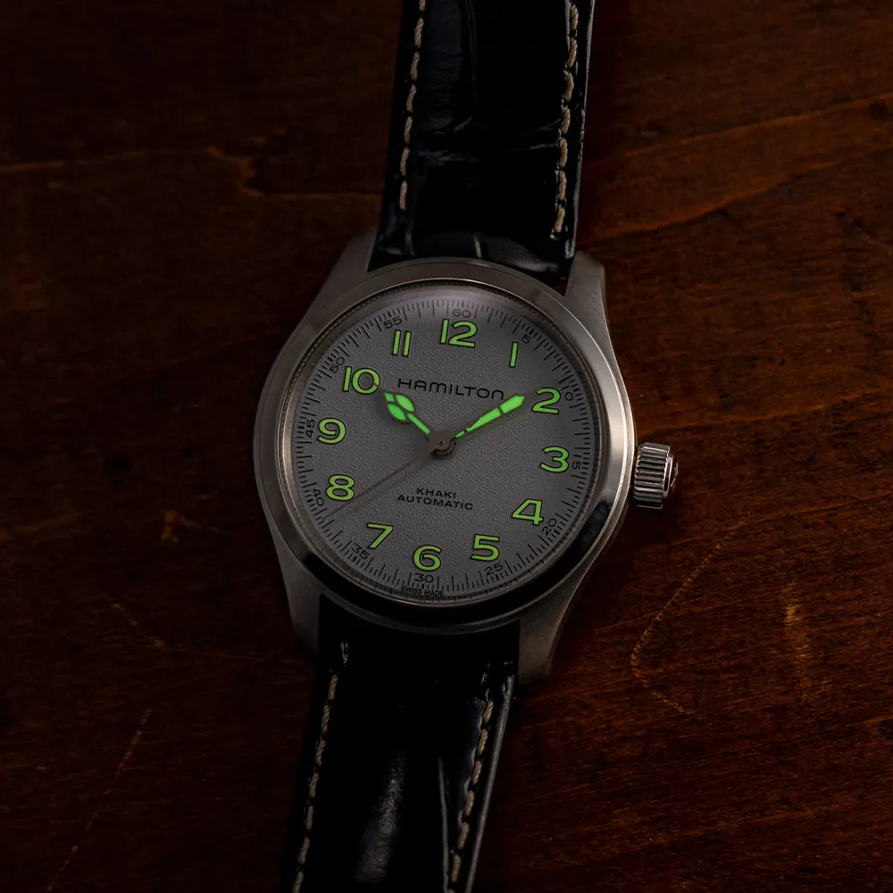 Khaki Field Murph White Dial, 38mm Strap