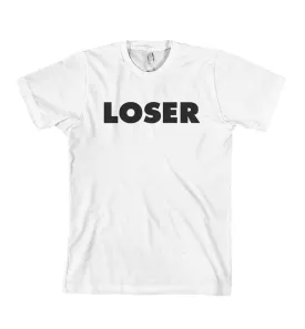 Loser, White w/ Black