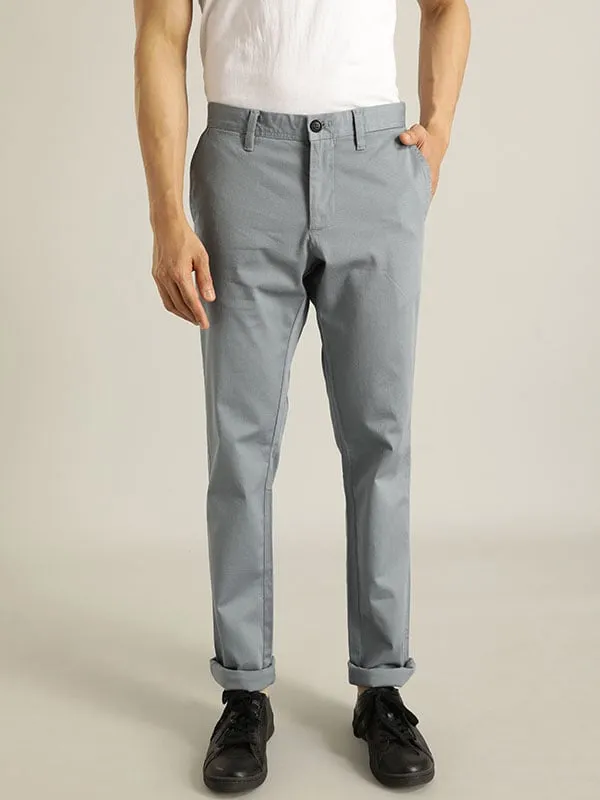 Men Brooklyn Fit Cotton Stretch Trouser