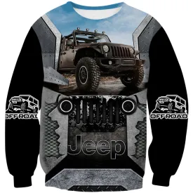 Metallic Jeep Rider - Sweat Shirt