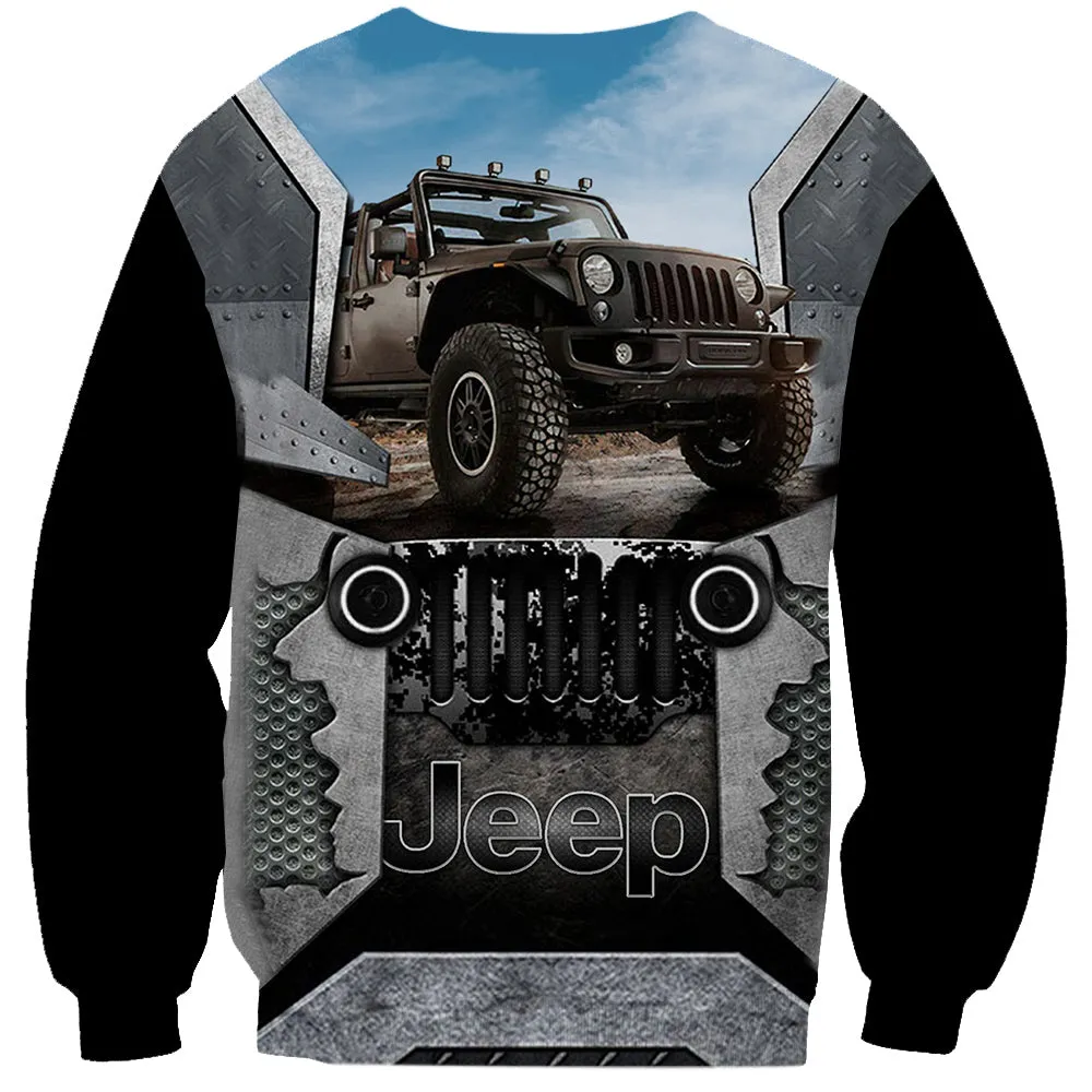 Metallic Jeep Rider - Sweat Shirt