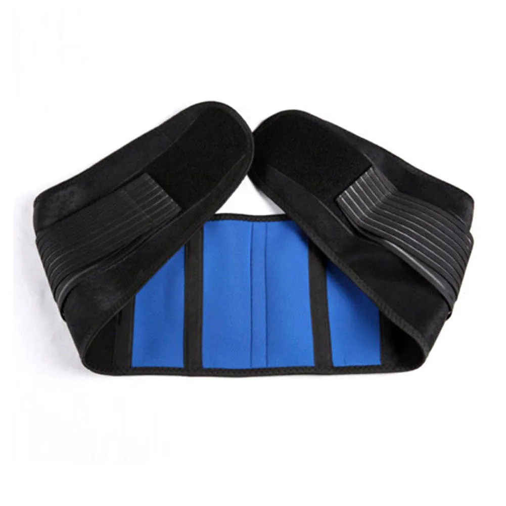 Neoprene Waist Pull Lumbar Support Adjustable Lower Back Brace Belt Pain Relief