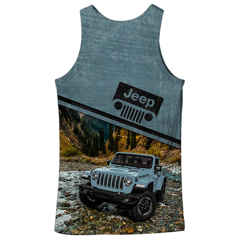 Off Road Jeep Anvil - Tank top