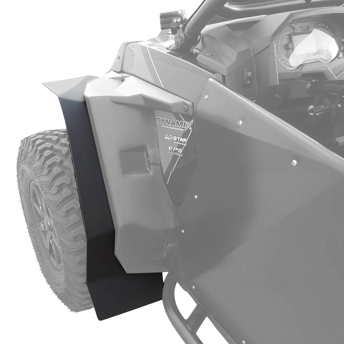 Polaris RZR Ultra MAX Coverage Fender Extensions for SuperATV Fenders