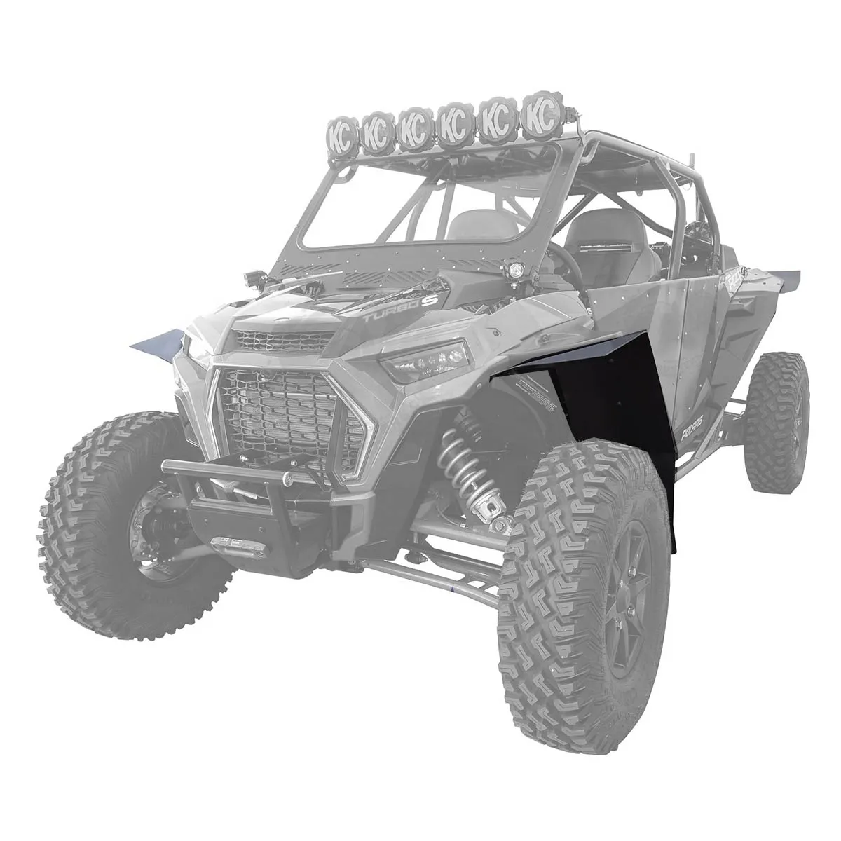 Polaris RZR Ultra MAX Coverage Fender Extensions for SuperATV Fenders