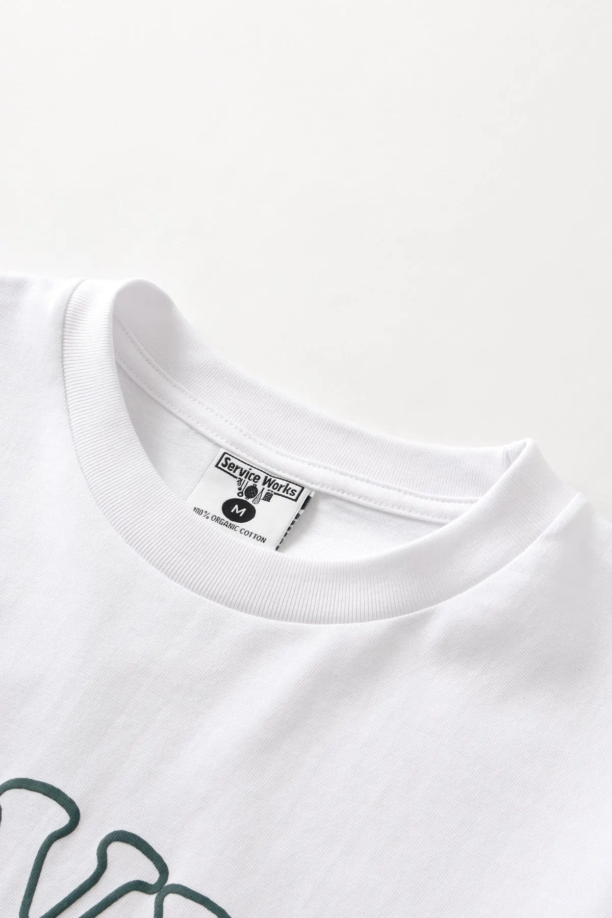 Service Works White Arch Logo T Shirt