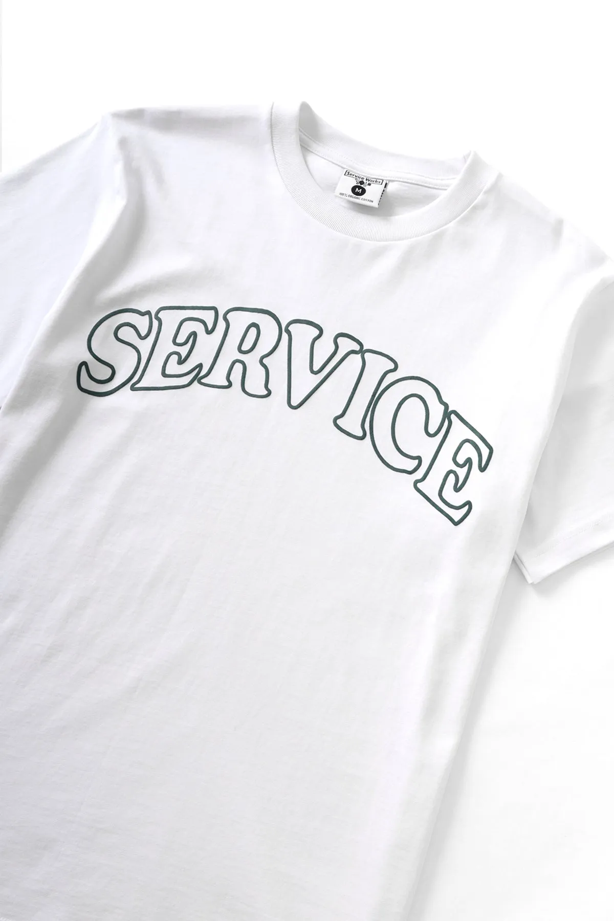 Service Works White Arch Logo T Shirt