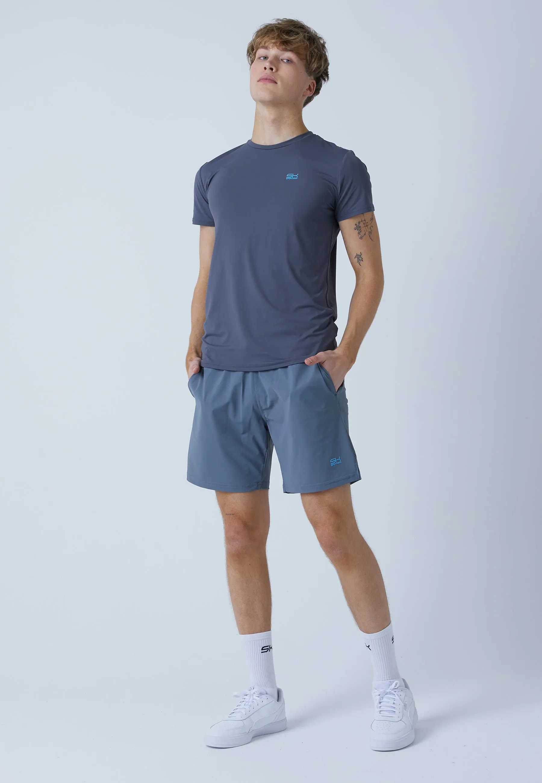 Tennis Shorts regular, grey