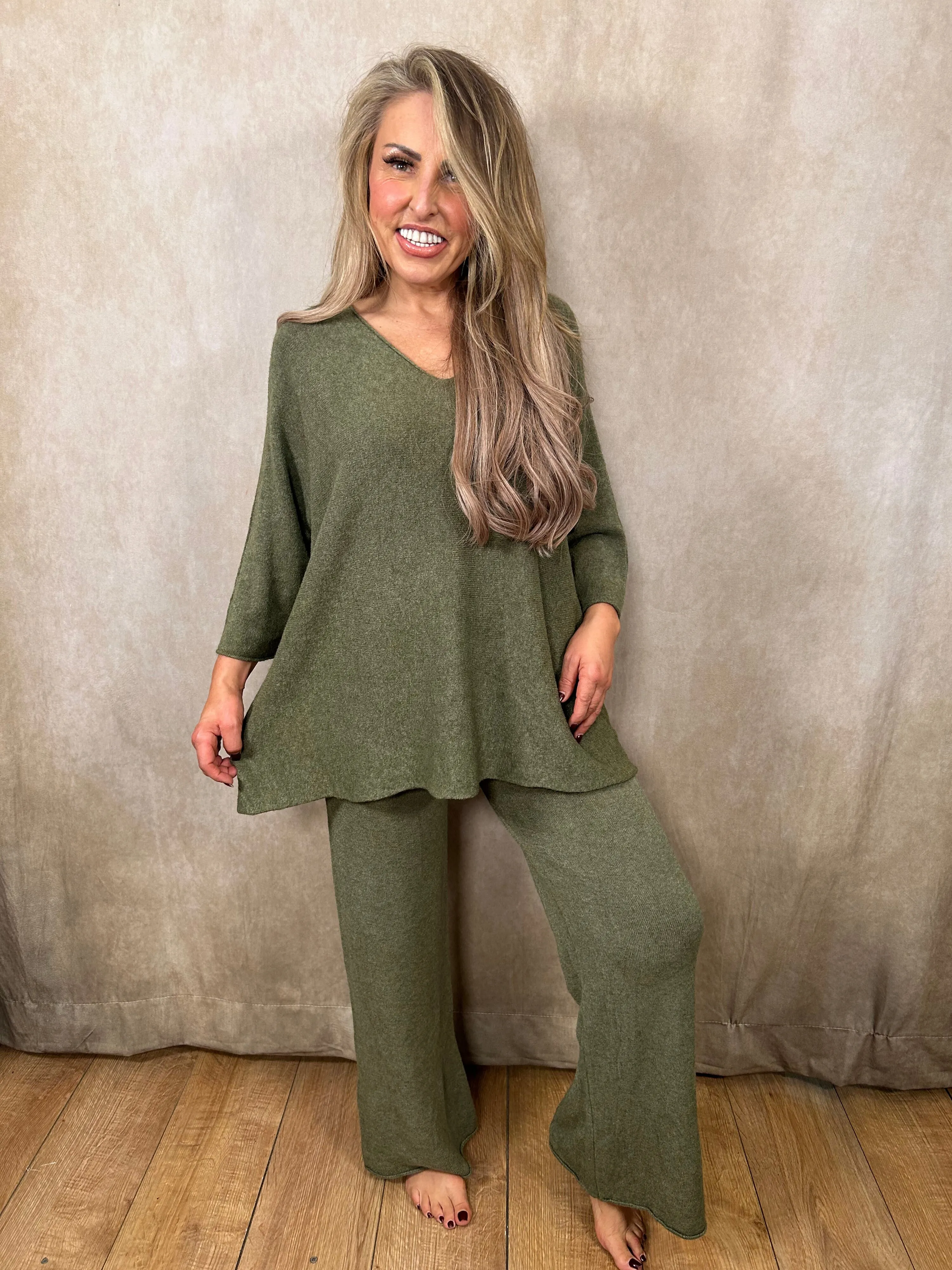 Valerie V Neck Loungewear