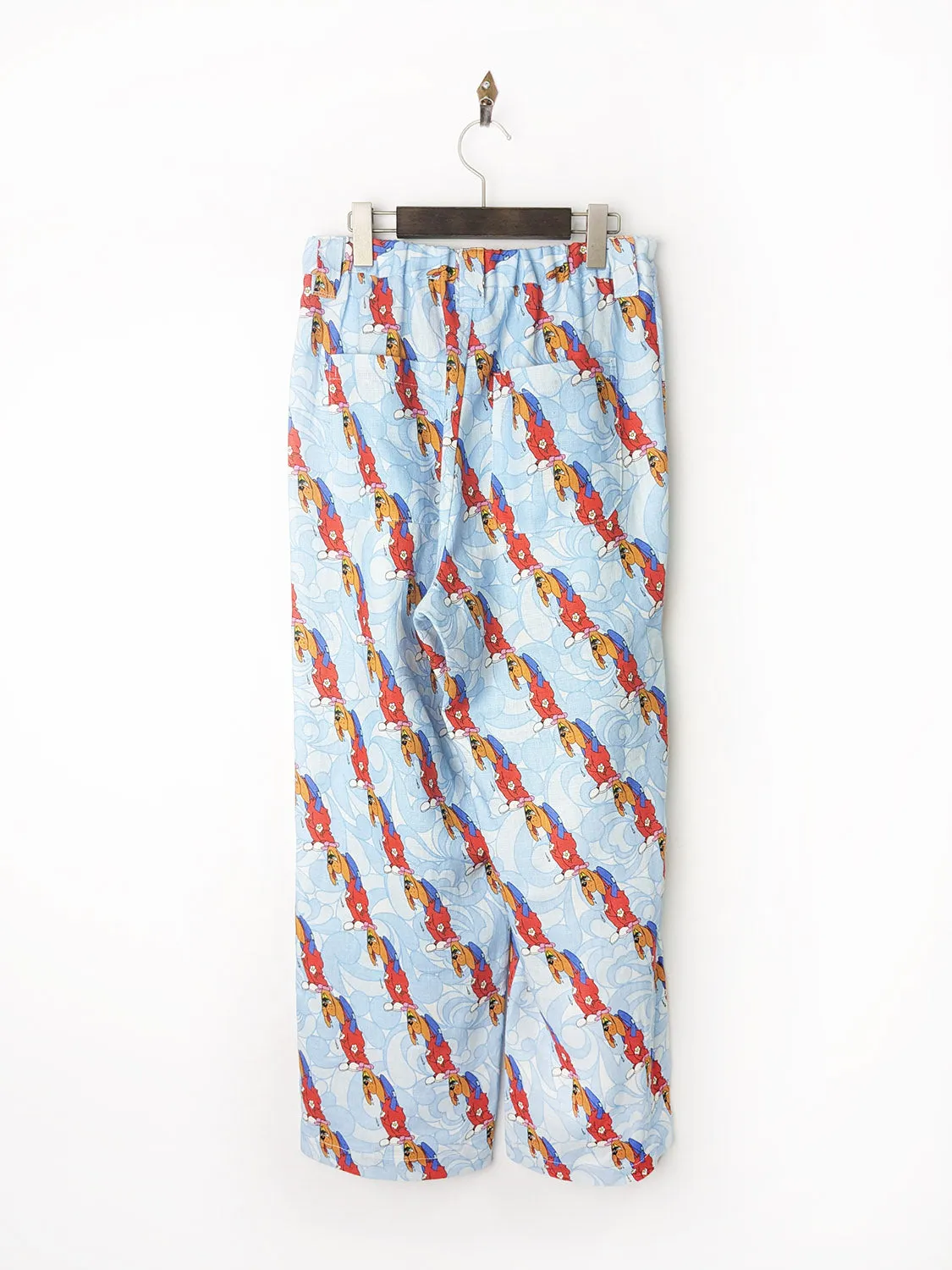 WATARU TOMINAGA SINGLE-PLEAT TROUSERS Sad Puppy