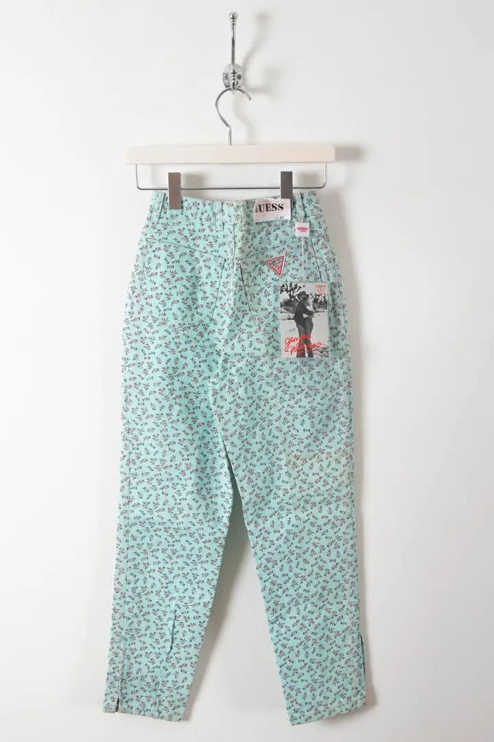 Women's BNWT Guess Floral Print Denim Jeans (XXS)